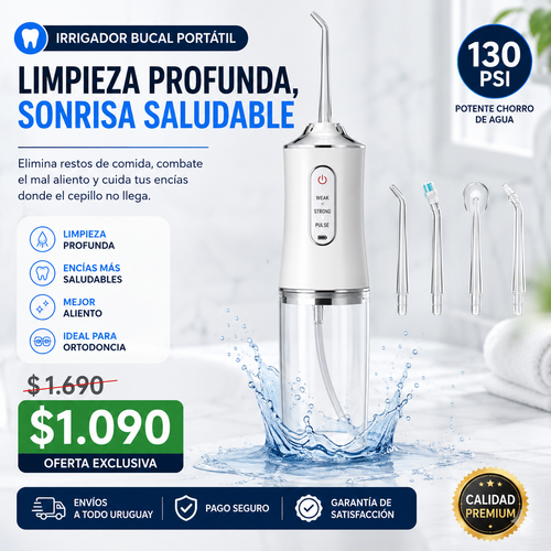 Irrigador bucal