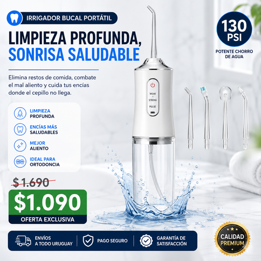 Irrigador bucal